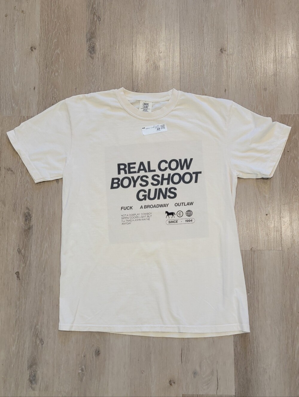 Naturyl Real Cowboys tee